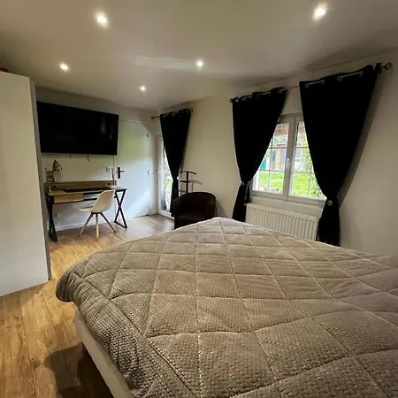 Villa Belle Chaumière Normande, Au Pas De La D'honfleur *
